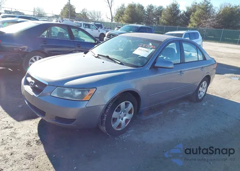 2007 Hyundai Sonata Gls из США, поврежденный, VIN 5NPET46C27H267787